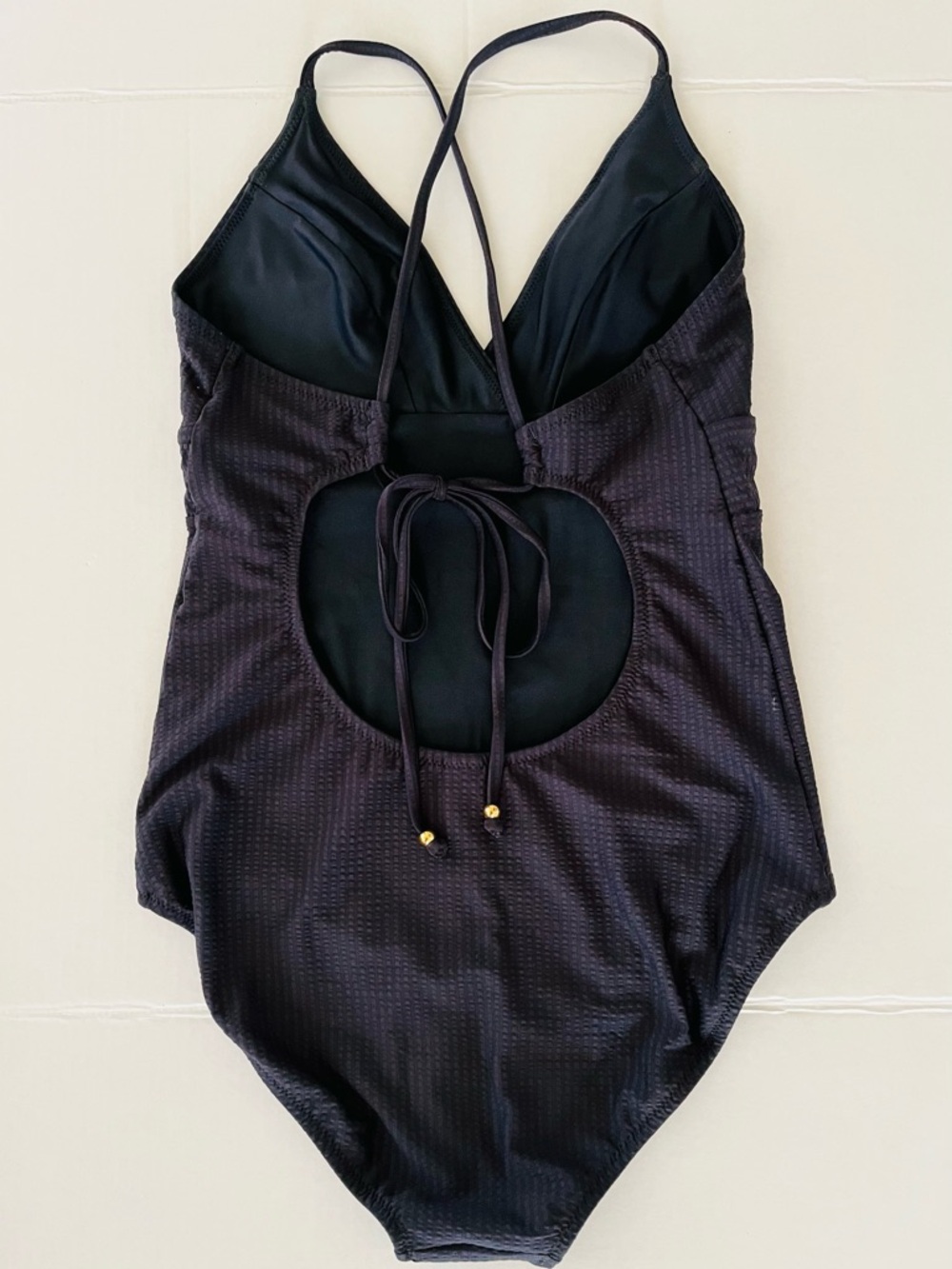 Vineyard Vines Black One-Piece Swimsuit - Picture 3 of 7